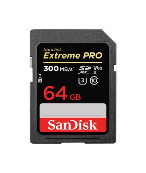 SanDisk Extreme PRO 64GB SDXC Memory resmi